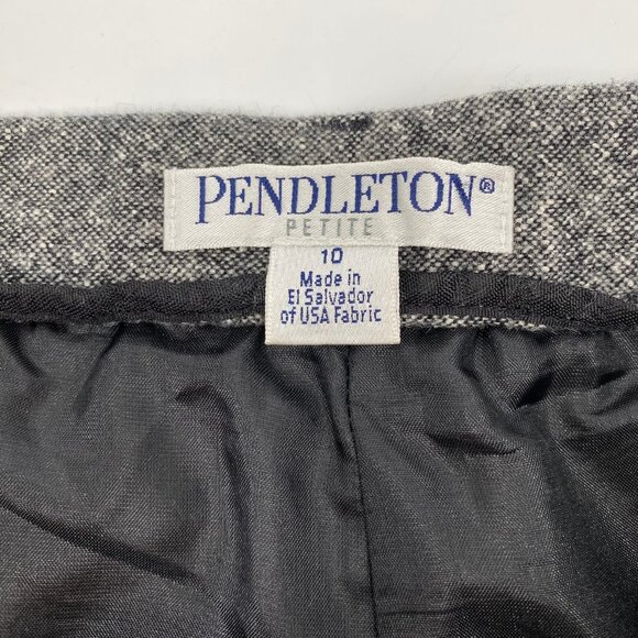 Pendleton Gray Wool Trousers | Women’s Size 10 - Picture 4 of 7